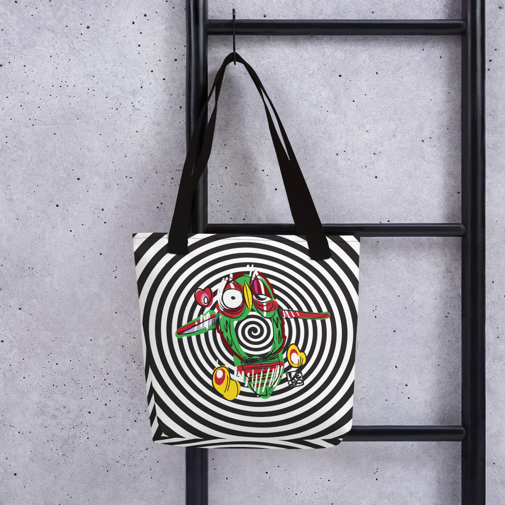 Spiraling Owl (V1) – Lebo Tote bag